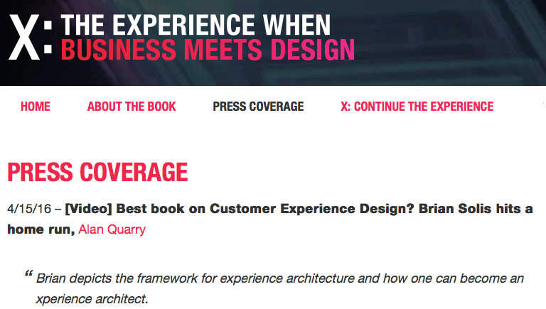 Press_Coverage_-_X__The_Experience_When_Business_Meets_Design__Brian_Solis_