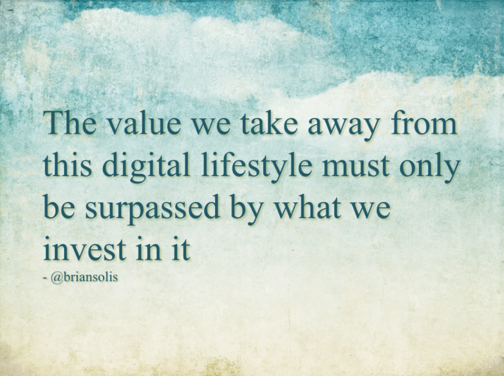 This So-Called Digital Life: Re-Evaluating the Value of Social Media