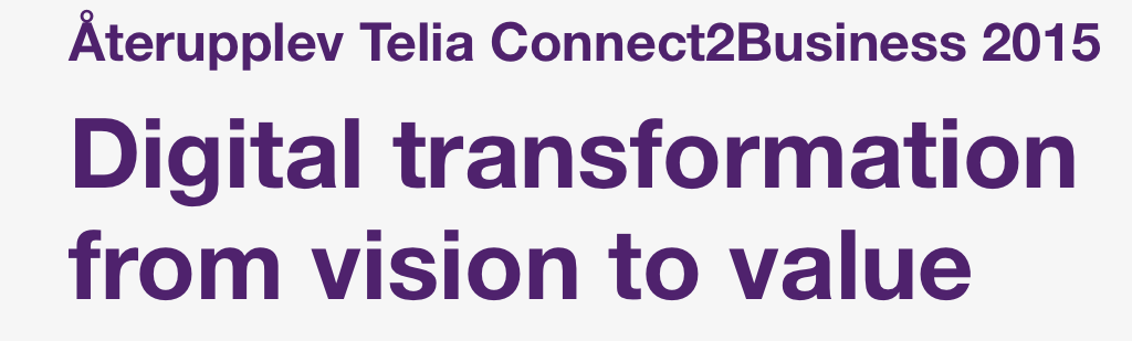 Brian Solis Live in Stockholm: Digital Transformation is The Key to Innovation