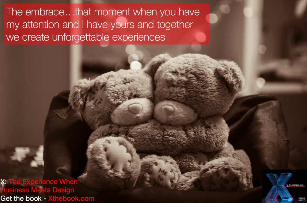 The Embrace: Creating Experiences that Nurture Attention into Engagement
