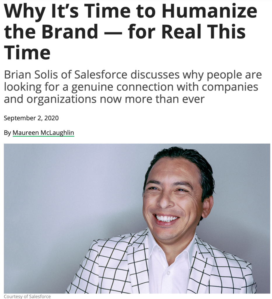 It’s Time to Humanize Your Brand