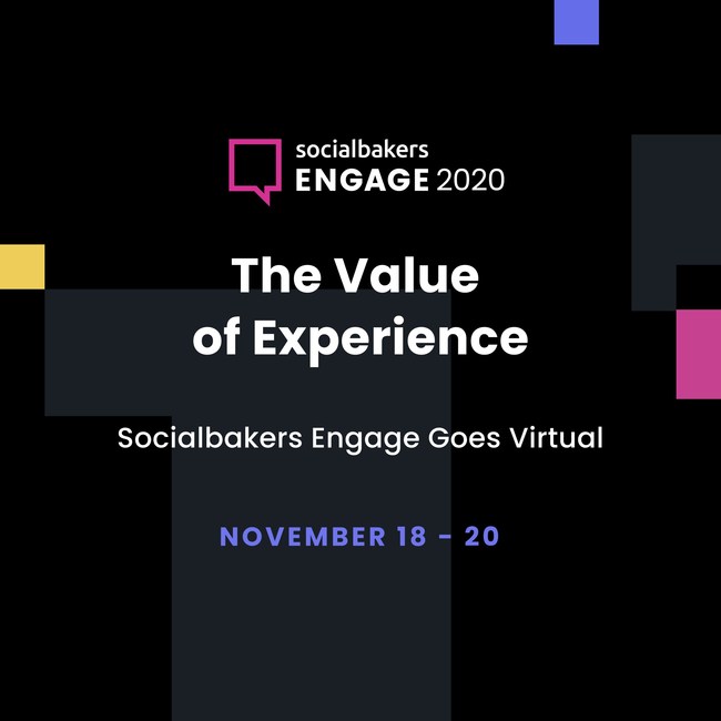 Socialbakers Brings Top Marketers Together at the Engage 2020 Conference