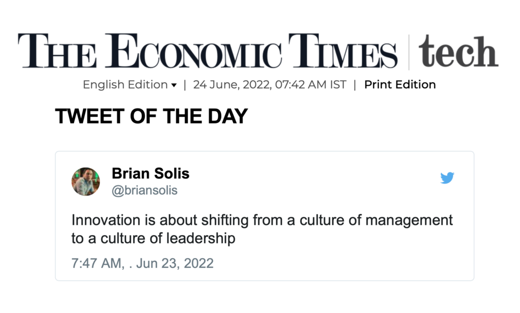 Innovative Leadership vs. Management
