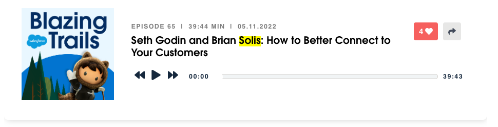 Business Tools - Seth Godin and Brian Solis Discuss How to Make Your Brand More Trustworthy