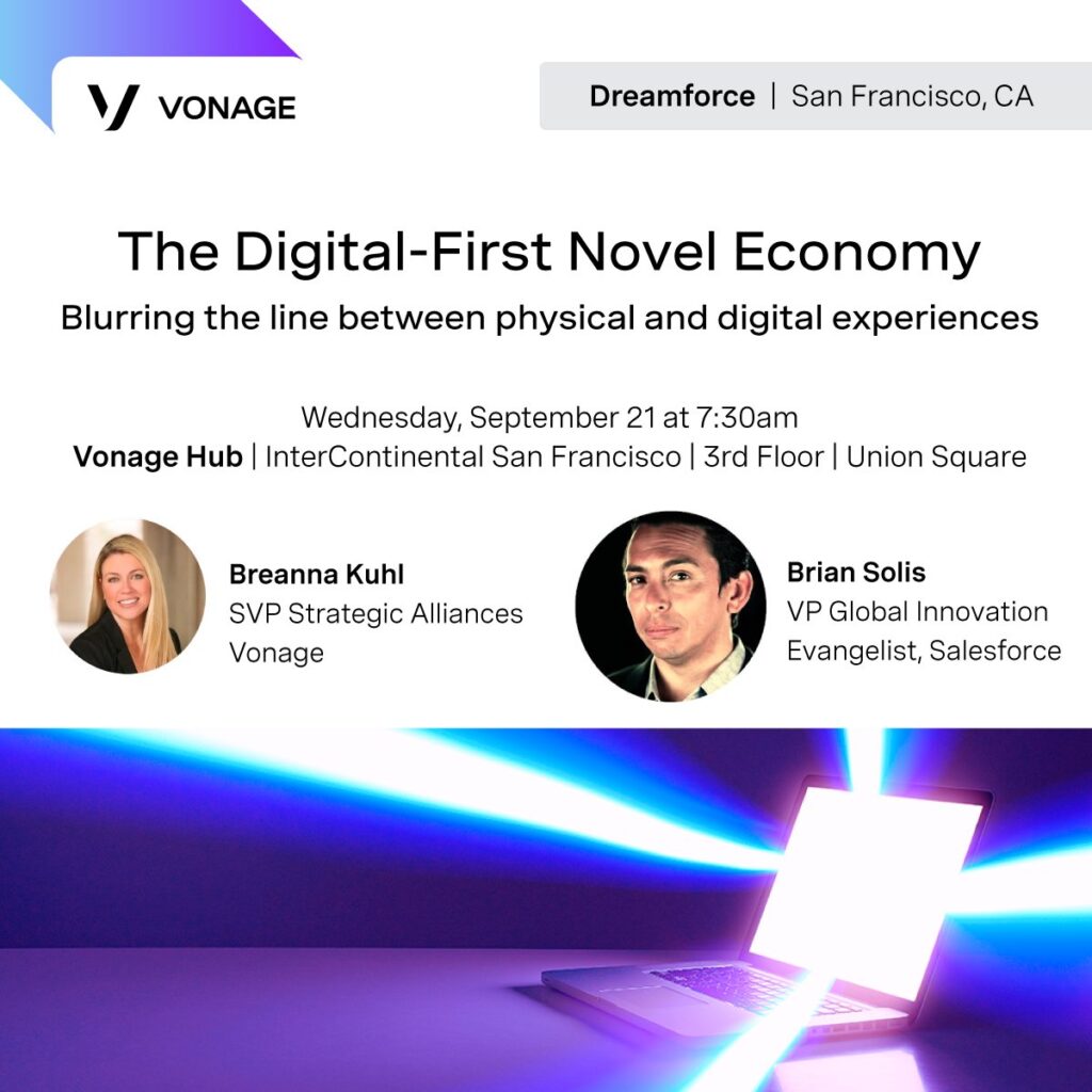 Dreamforce 22: The Digital-First Novel Economy – Blurring the line between physical and digital experiences